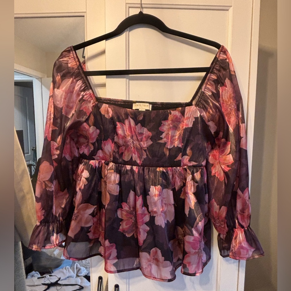 Thirty Thirty LA Peplum Top